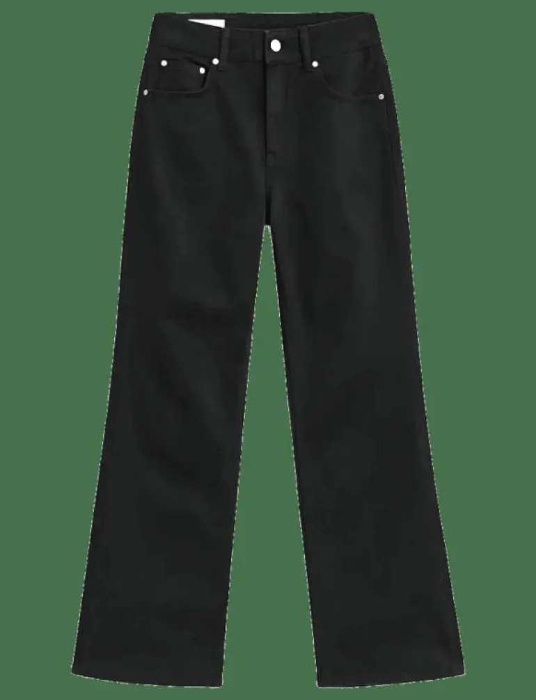 SLIM FLARE STRETCH JEANS - Utsvängda jeans