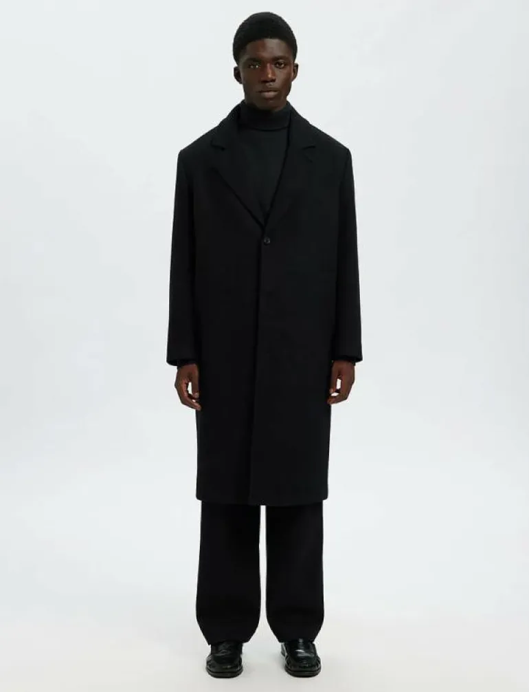 SLMDANE LS KNIT STRUCTURE ROLL NECK NOOS - Polokrage
