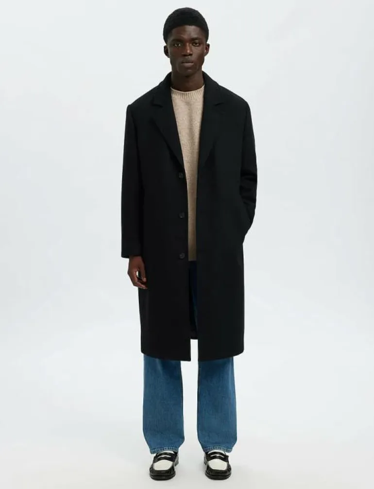 SLMNEIL LS KNIT NEPS CREW NECK - Rundhalsad