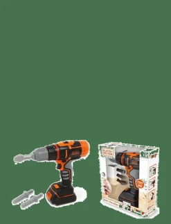 Smoby Black+Decker Electronic Drill - Leksaksverktyg