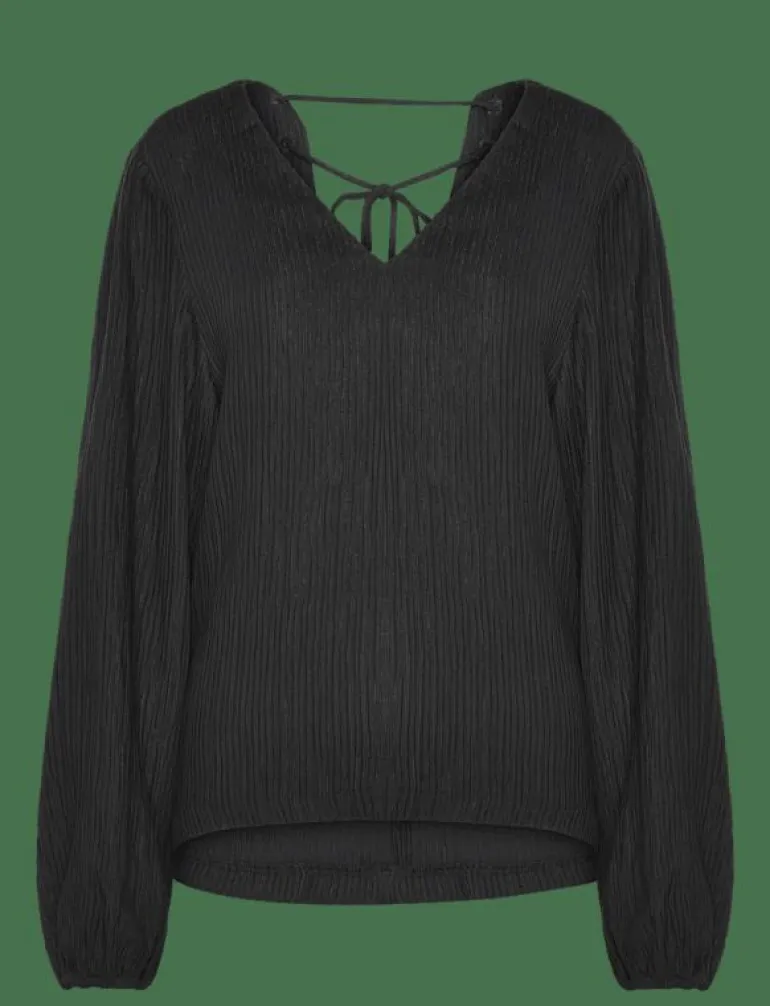 Stardom V-neck top - Långärmade blusar