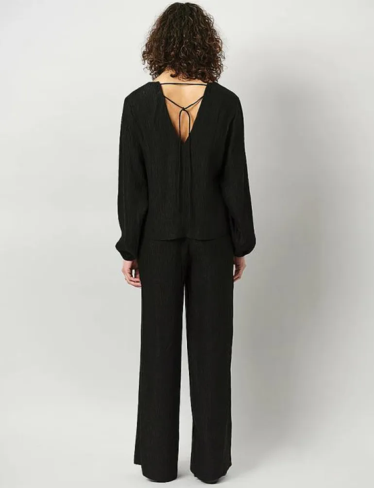 Stardom V-neck top - Långärmade blusar