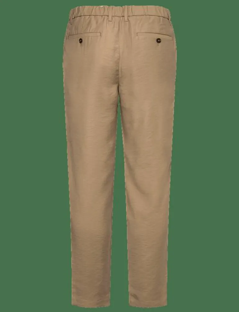 Straight-fit pleated trousers - Casual byxor