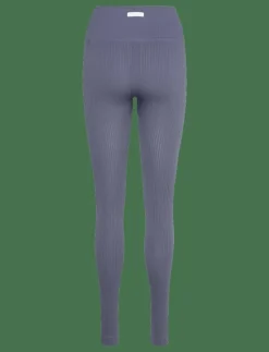 STUDIO SEAMLESS RIBBED TIGHTS - Träningstights