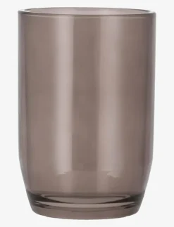 Tandborstmugg Vintage Brown Glas - Badrumsinredning