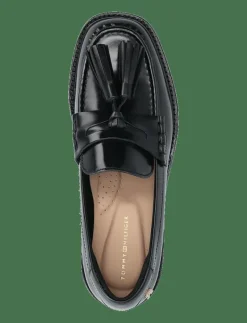 TASSEL SQUARISH TOE LTHR LOAFER - Platta skor