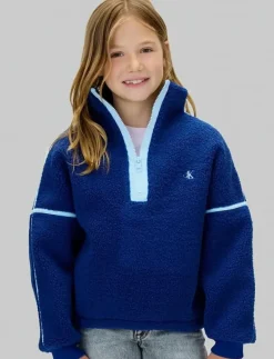 TEDDY HALF ZIP SWEATSHIRT - Jackor