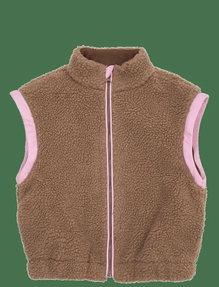 TEDDY JACKET W. REMOVABLE SLEEVES - Jackor