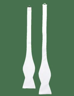 The White Self Tie Bow Tie - Flugor