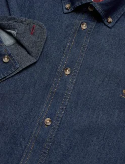 TIM REG COT MCS M SHIRT - Jeansskjortor