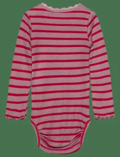 TNSBRie L_S Rib Body - Långärmad body