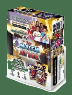 TOPPS MATCH ATTAX CHAMPIONS LEAGUE BOOSTER TIN ASS - Samlarkort
