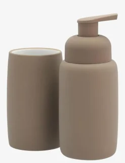 Tvålpump Mono Taupe - Badrumsinredning