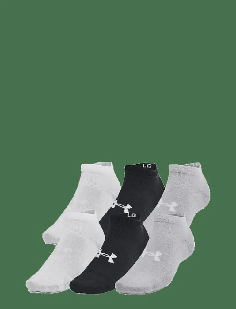 Unisex UA Essential 6pk Low - Strumpor