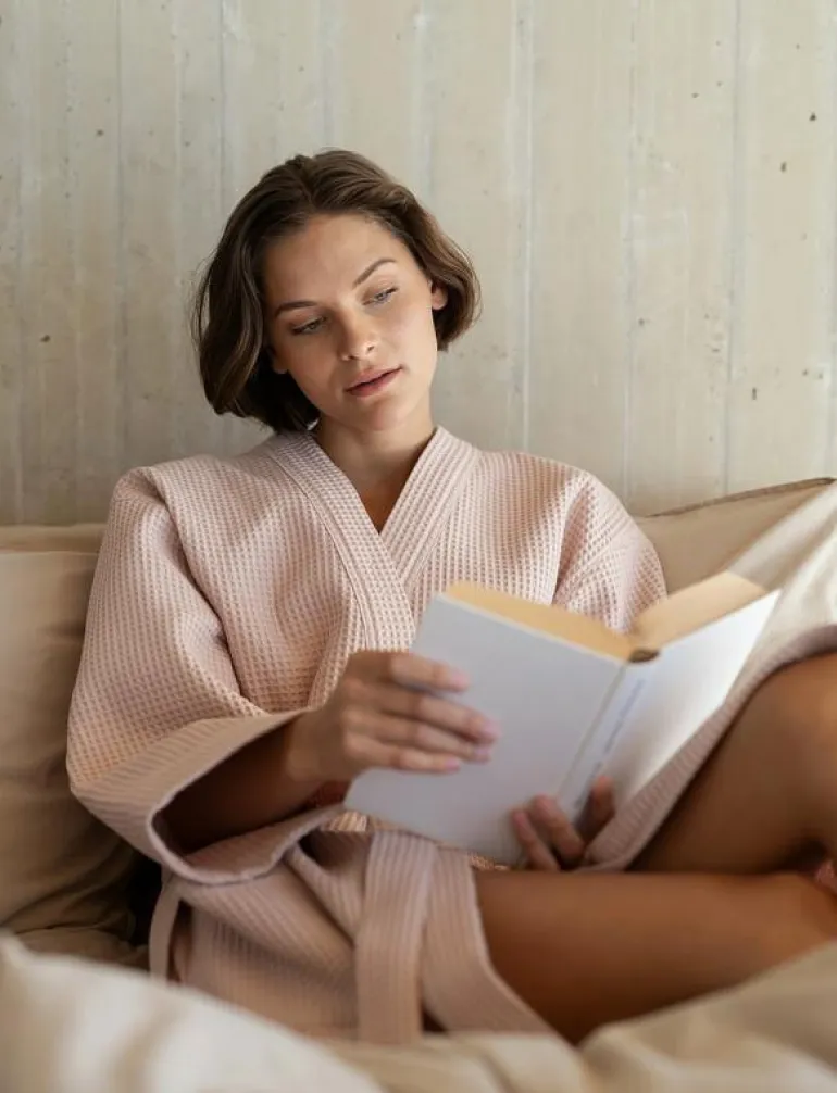 Vega Bath robe - Morgonrock