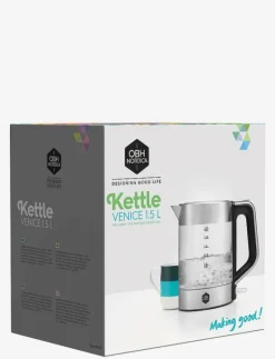 Venice glass kettle 1,5 l. cordless - Vattenkokare