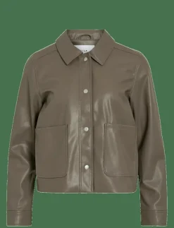 VIHELLIUM SHORT JACKET - NOOS - Skinnjackor