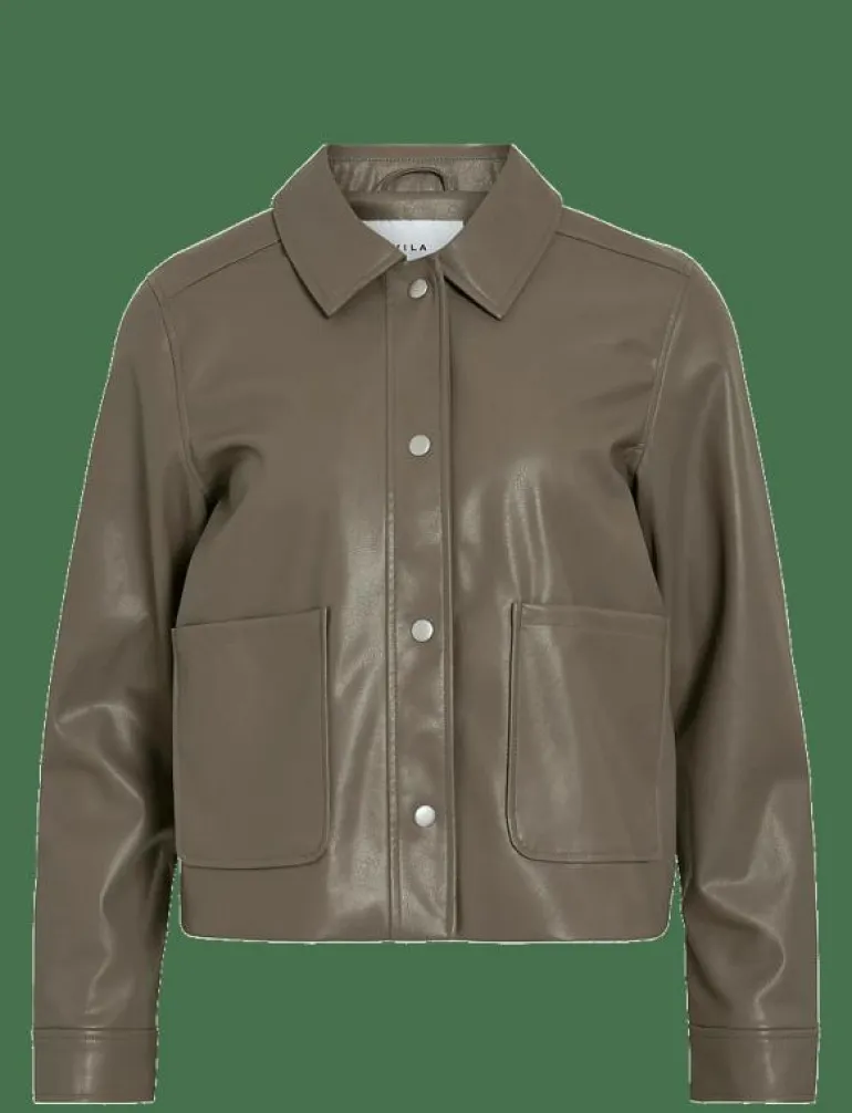 VIHELLIUM SHORT JACKET - NOOS - Skinnjackor