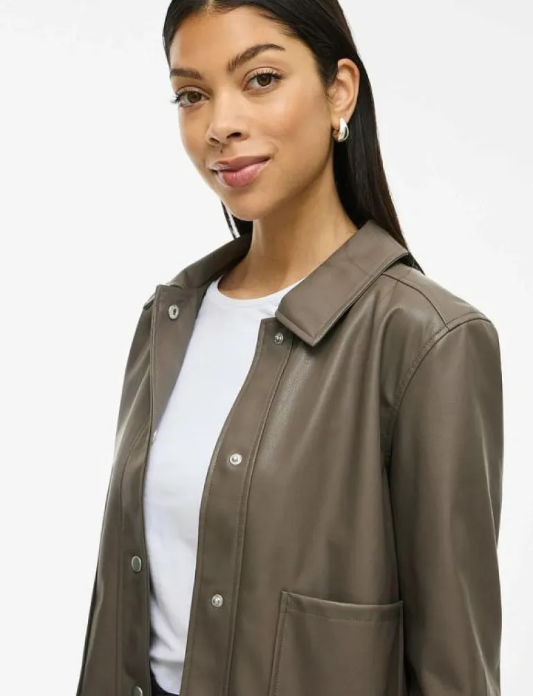 VIHELLIUM SHORT JACKET - NOOS - Skinnjackor