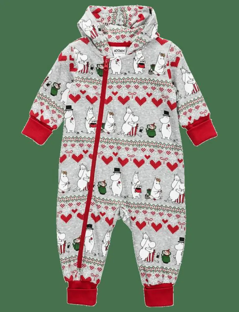 VINTERHJÄRTA OVERALL - Långärmad bodysuit
