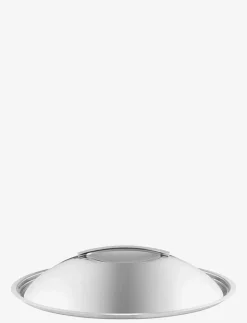 Välvt lock 32 cm Rostfritt Stål - Lock & Tillbehör