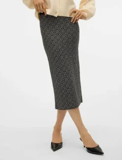 VMARIA ART NW PENCIL SKIRT GA - Midi kjolar