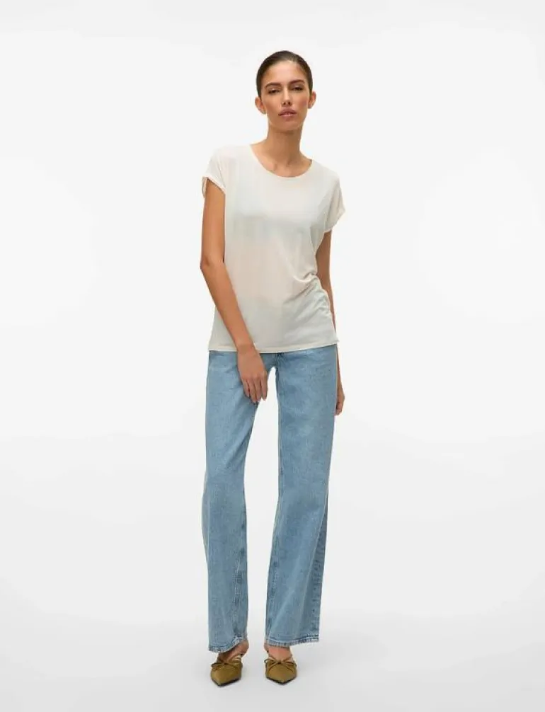 VMAVA PLAIN SS TOP JRS NOOS - T-shirts