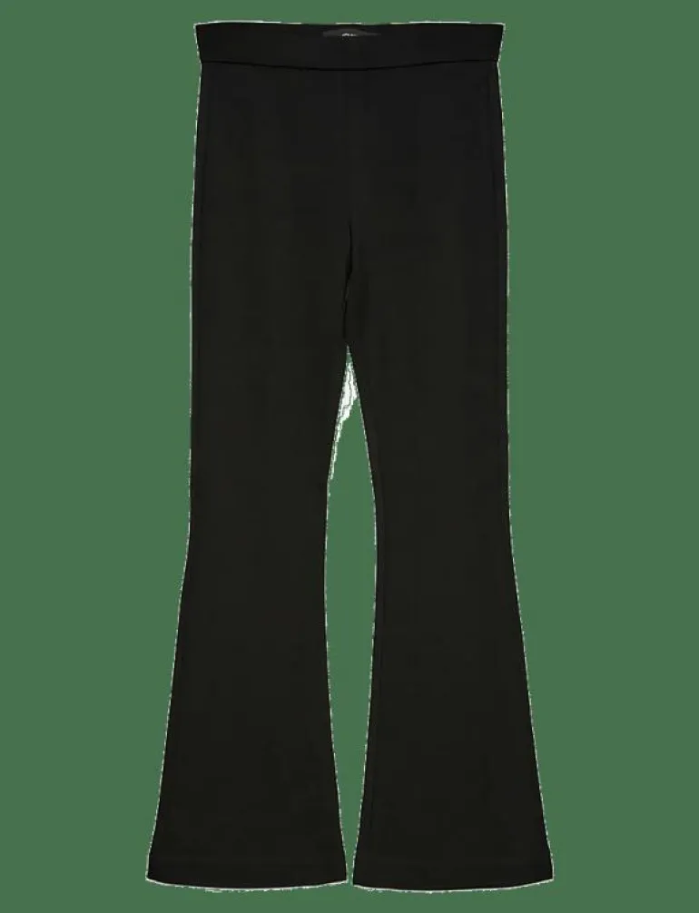 VMKAMMA MW FLARED JERSEY PANT NOOS - Utsvängda byxor
