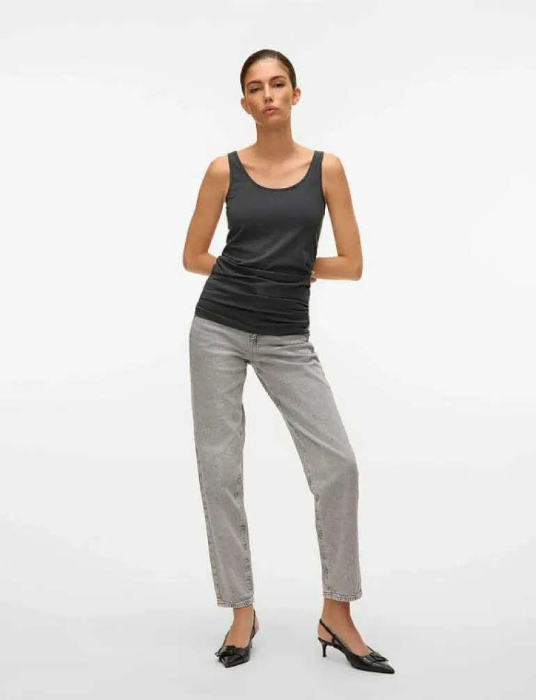 VMMAXI MY SOFT LONG TANK TOP NOOS - Linnen
