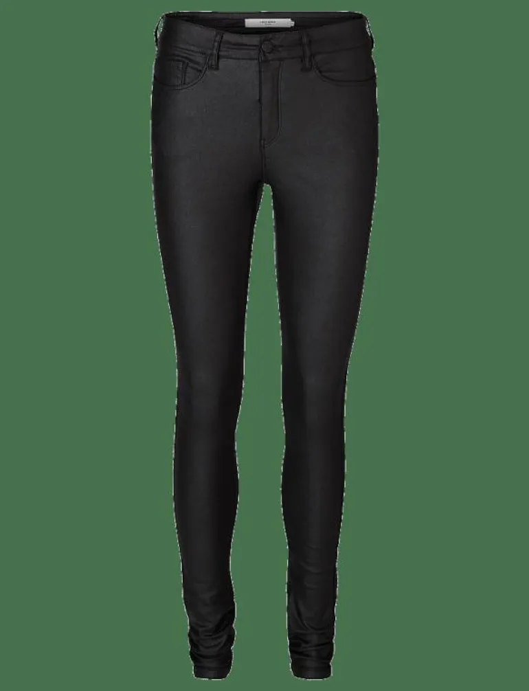 VMSEVEN NW SS SMOOTH COATED PANT NOOS - Skinny Jeans