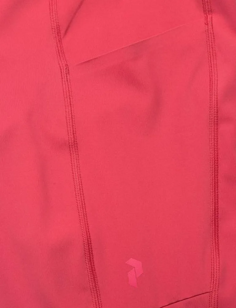 W Power Tights-SOFTER RED - Träningstights