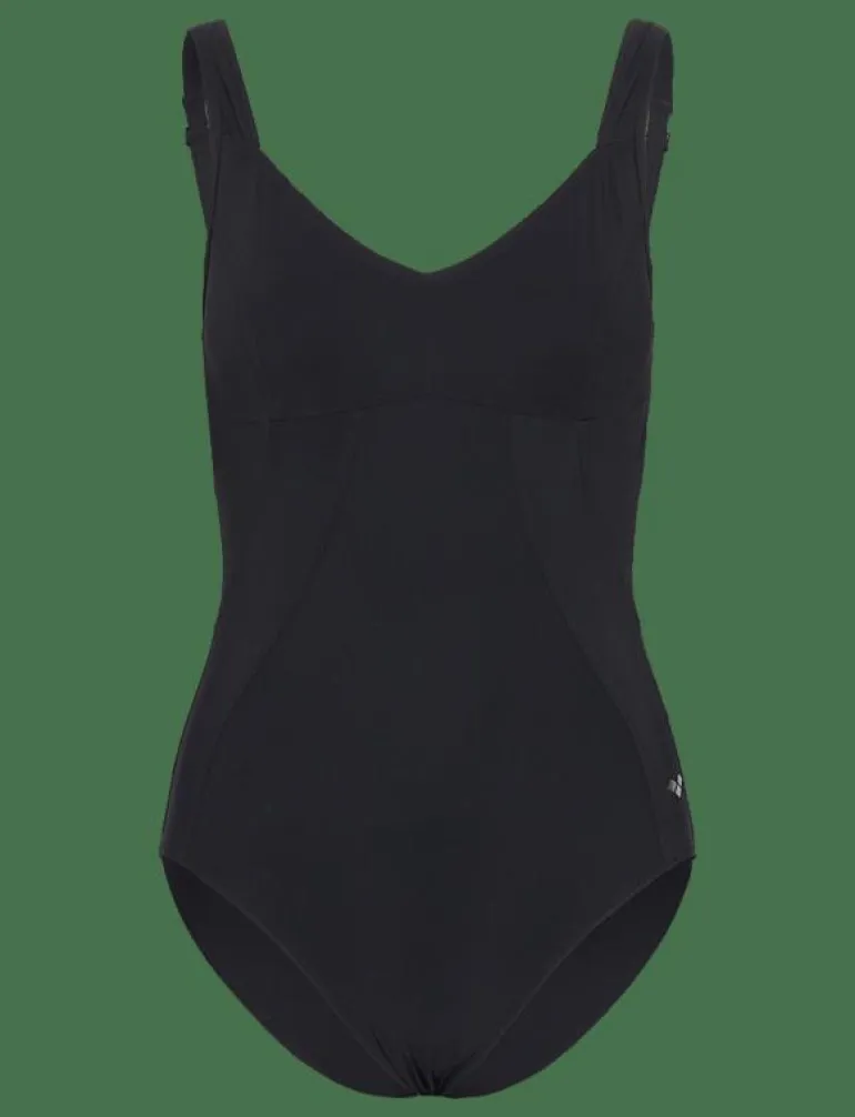 W VERTIGO ONE PIECE R BLACK - Baddräkter