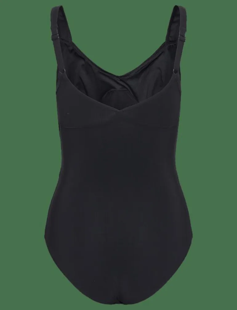 W VERTIGO ONE PIECE R BLACK - Baddräkter