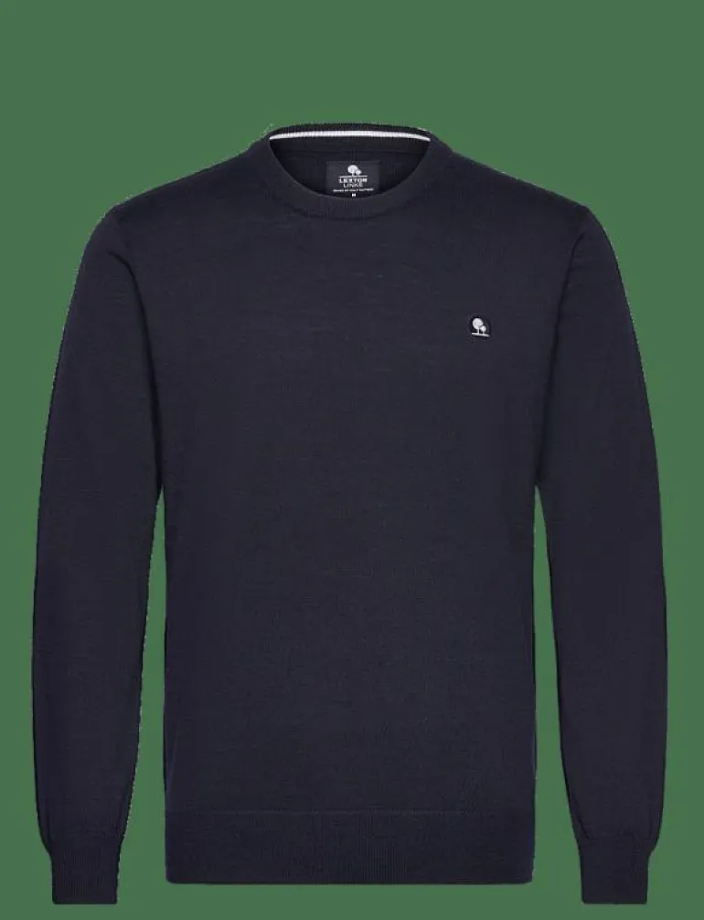 Wallace O-Neck Merino Sweater - Stickat