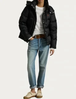 Water-Repellent Quilted Down Jacket - Dun- & vadderade jackor