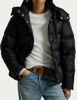 Water-Repellent Quilted Down Jacket - Dun- & vadderade jackor