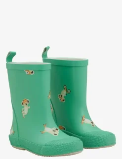 Wellies w. AOP - Höga gummistövlar
