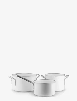 White Line Gryteset 3 st. keramisk Slip-Let® - Grytor