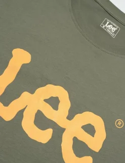 WOBBLY LOGO TEE - Kortärmad t-shirt