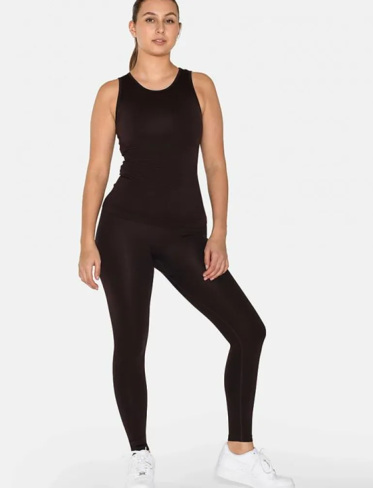 Women Seamless Tank Top "Rib" - Linnen