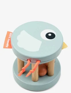 Wooden rattle Birdee Blue - Interaktiva leksaker