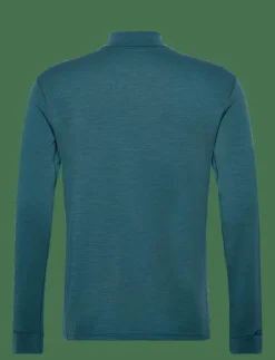 Wool/Bamboo Half Zip Sweater - Pyjamasöverdelar