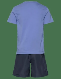 WS-WOVEN SHORT SET - Set med kortärmad t-shirt