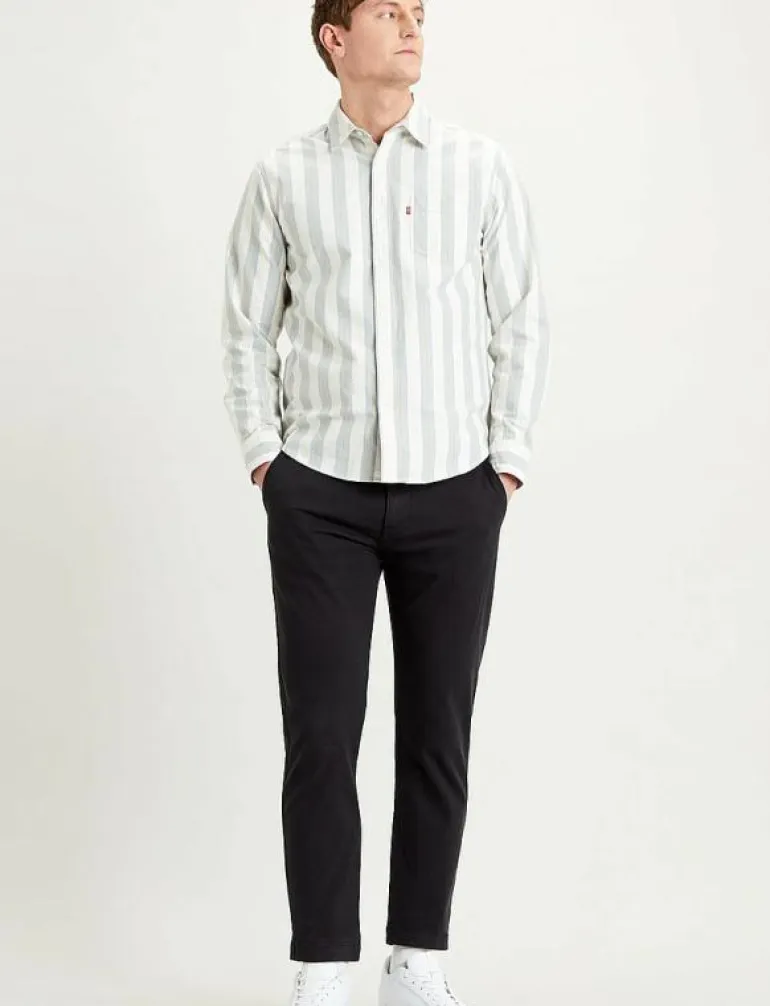 XX CHINO SLIM II MINERAL BLACK - Chinos