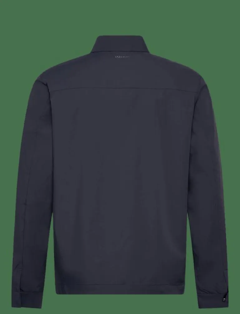 Zip Through Nylon Overshirt - Tunna jackor